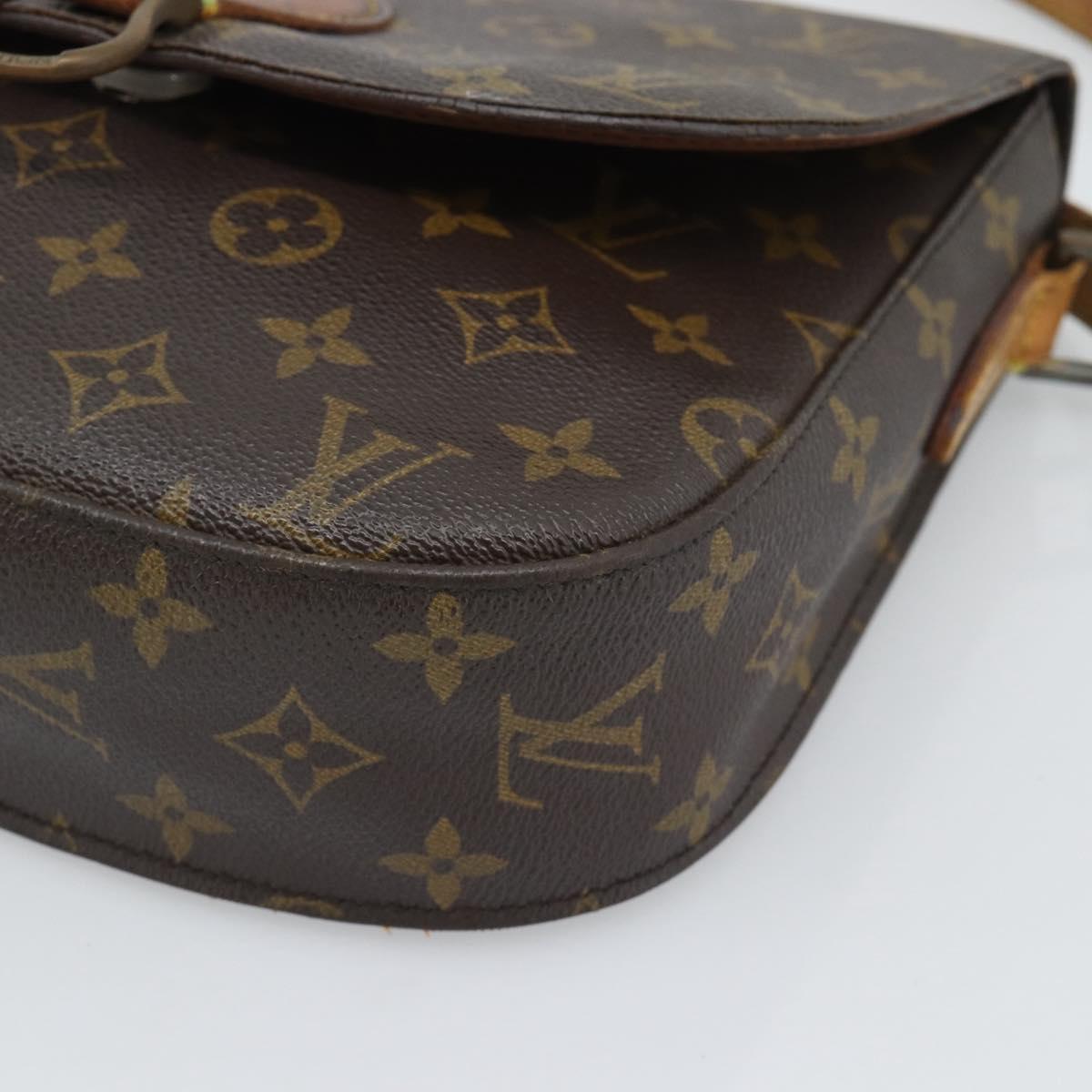 LOUIS VUITTON Monogram Saint Cloud GM Shoulder Bag M51242 LV Auth gh2295