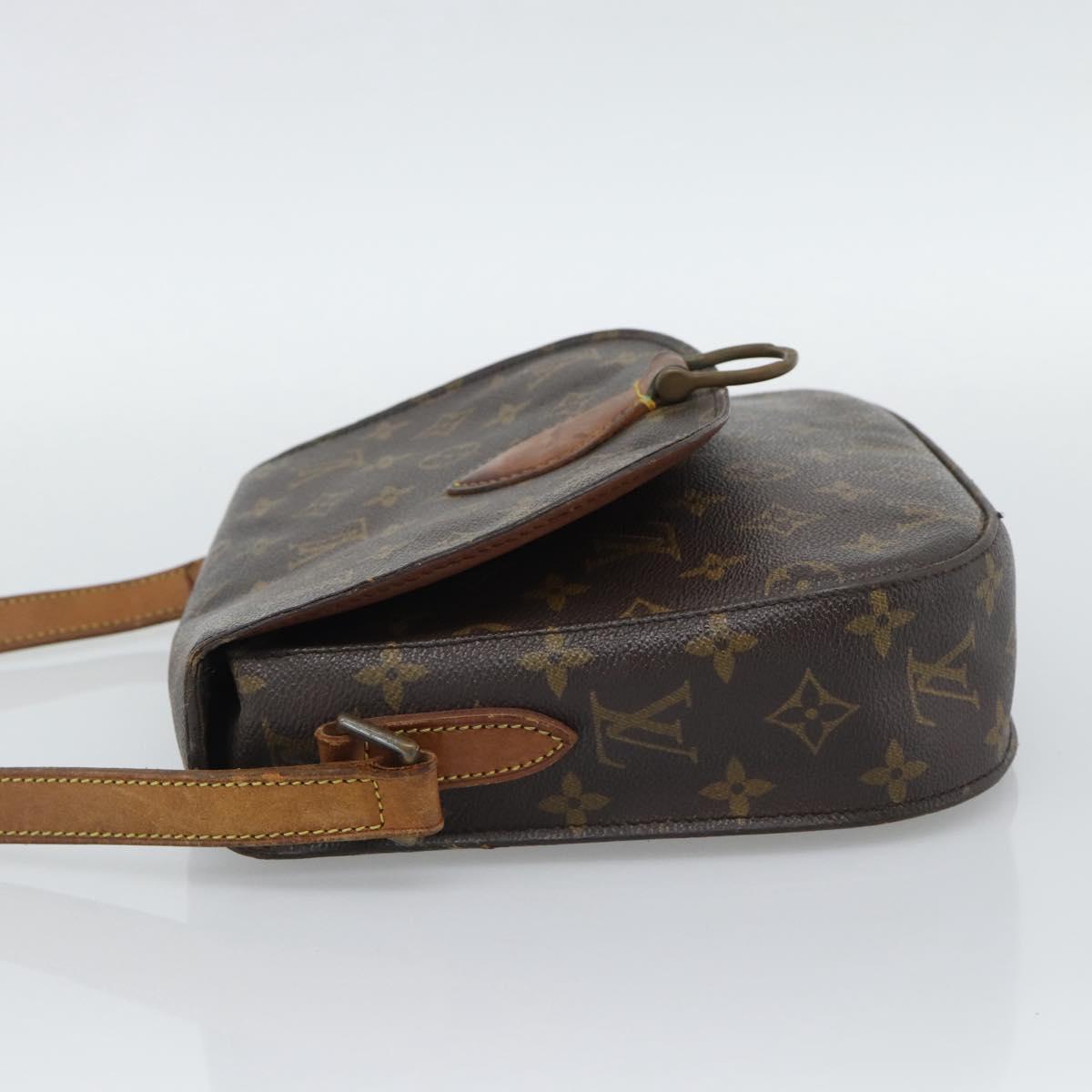 LOUIS VUITTON Monogram Saint Cloud GM Shoulder Bag M51242 LV Auth gh2295