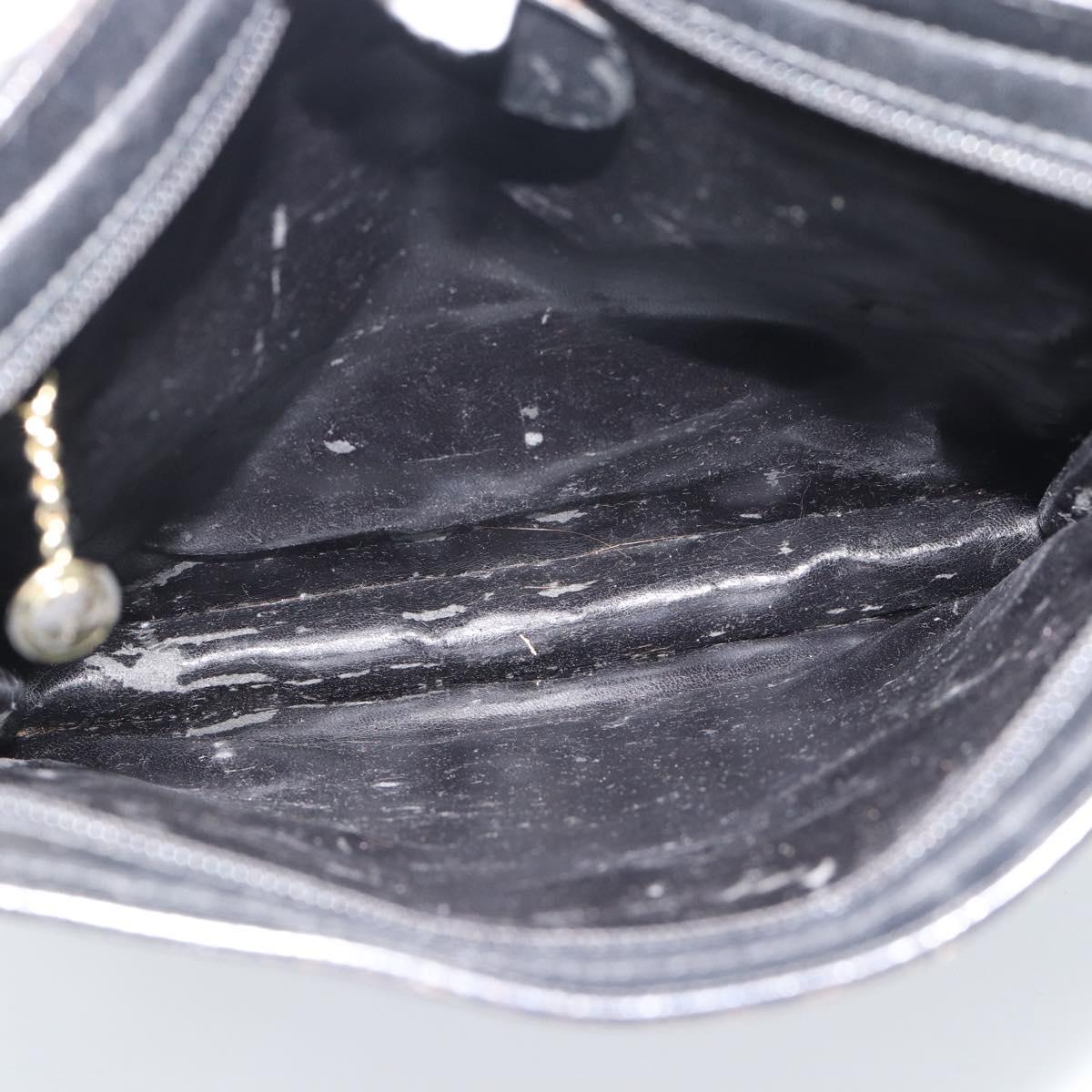 GUCCI Shoulder Bag Leather Black 001 2122 Auth gh2309