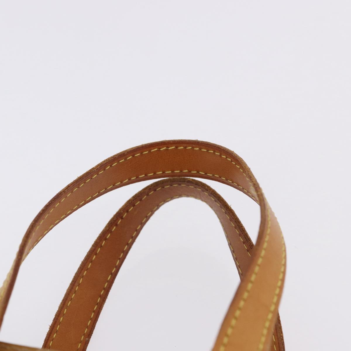 LOUIS VUITTON Monogram Vernis Reade PM Hand Bag Noisette M91334 LV Auth gh2317