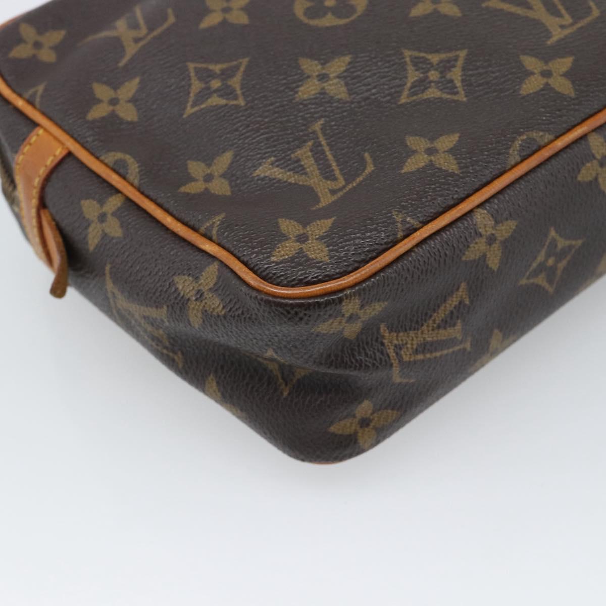 LOUIS VUITTON Monogram Compiegne 23 Clutch Bag M51847 LV Auth gh2318