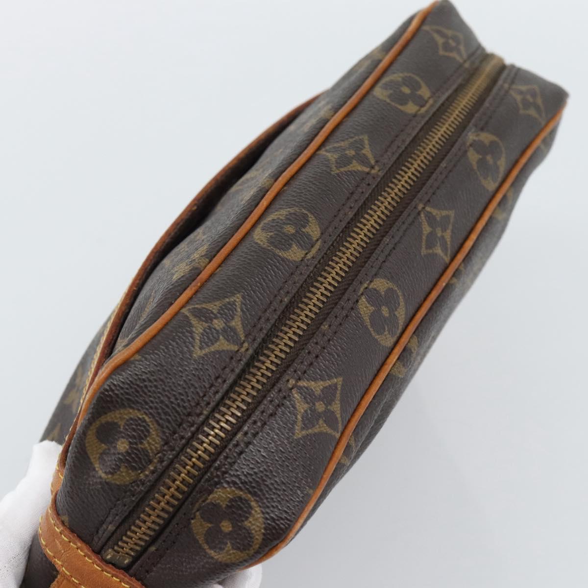 LOUIS VUITTON Monogram Compiegne 23 Clutch Bag M51847 LV Auth gh2318