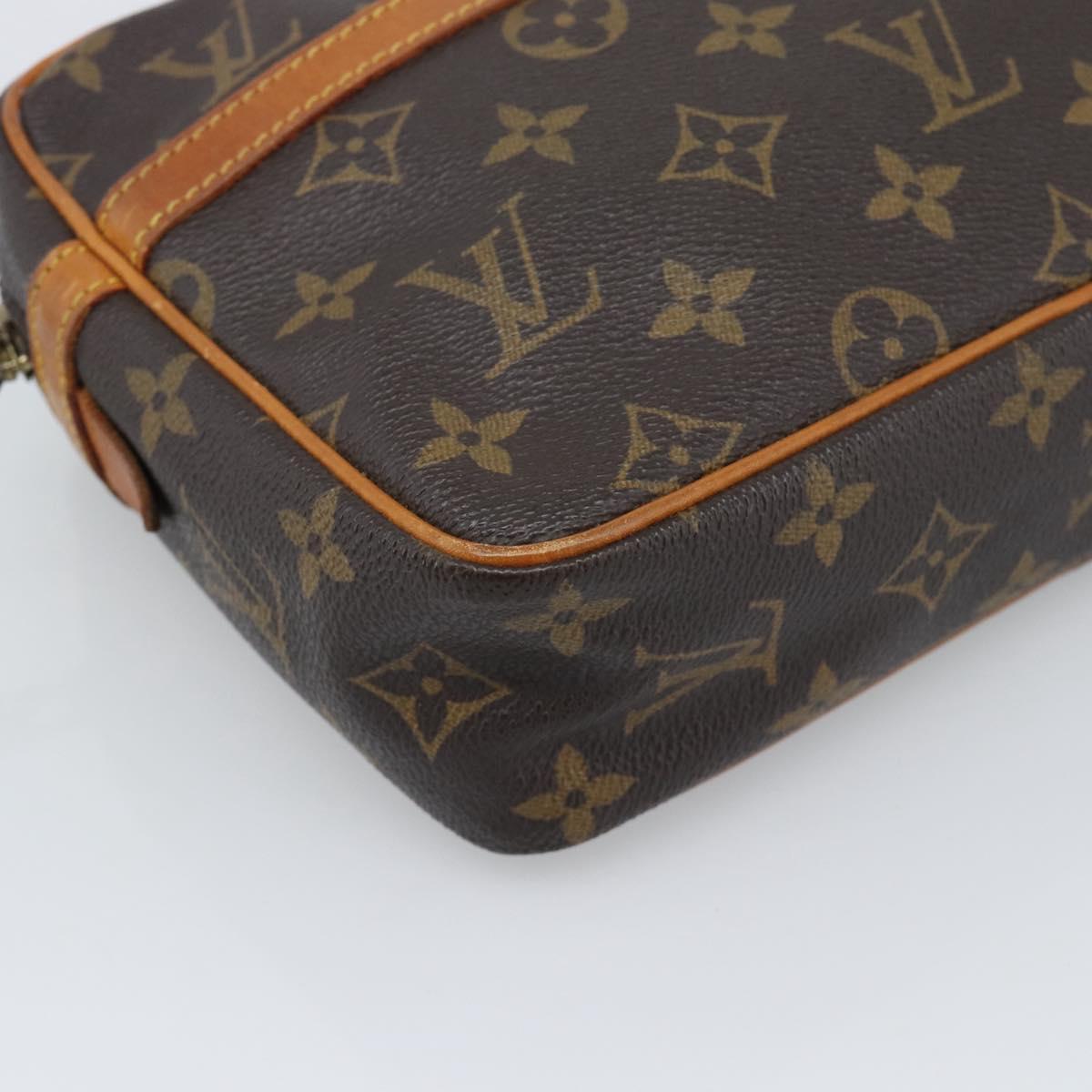 LOUIS VUITTON Monogram Compiegne 23 Clutch Bag M51847 LV Auth gh2318