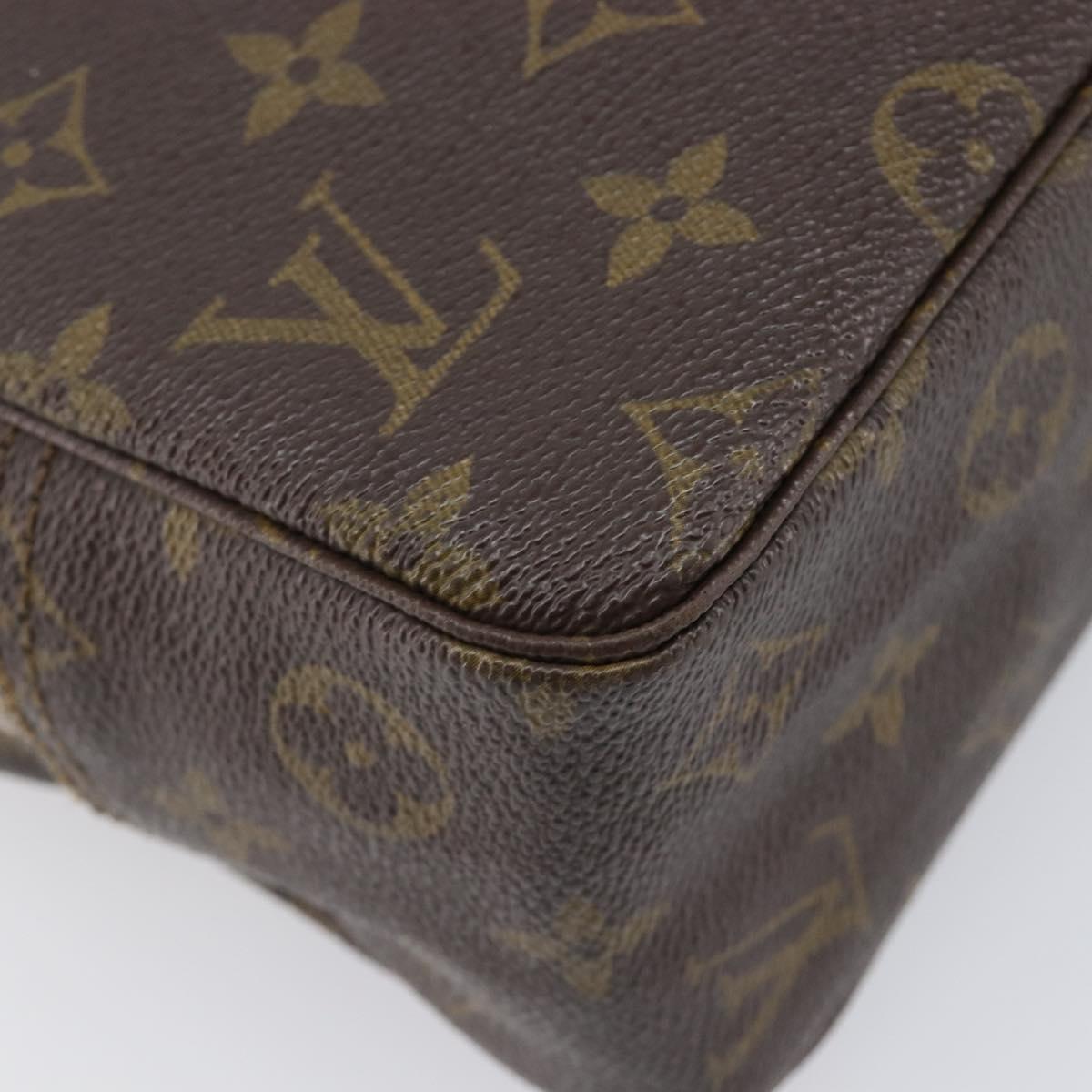 LOUIS VUITTON Monogram Trousse Toilette 28 Clutch Bag M47522 LV Auth gh2343