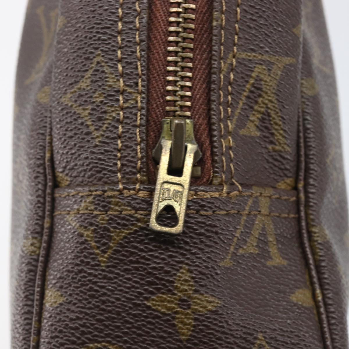LOUIS VUITTON Monogram Trousse Toilette 28 Clutch Bag M47522 LV Auth gh2343