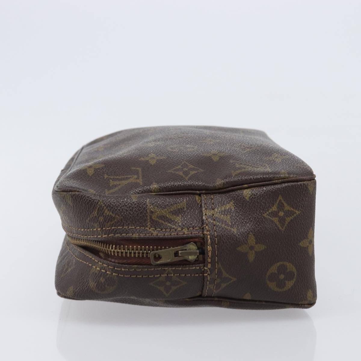 LOUIS VUITTON Monogram Trousse Toilette 28 Clutch Bag M47522 LV Auth gh2343