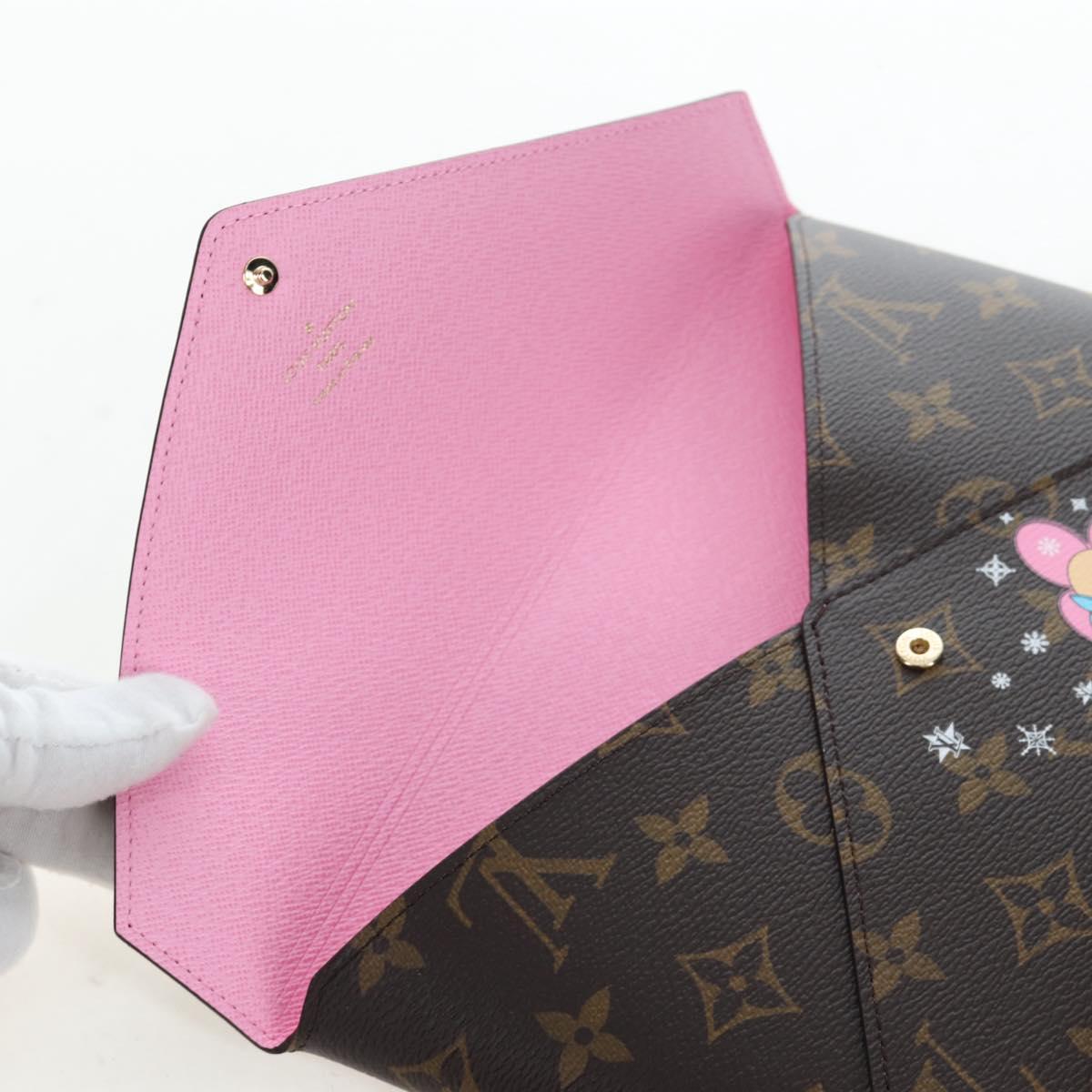 LOUIS VUITTON Monogram Vivienne Pochette Kirigami Bag M82655 LV Auth gh2357SAM