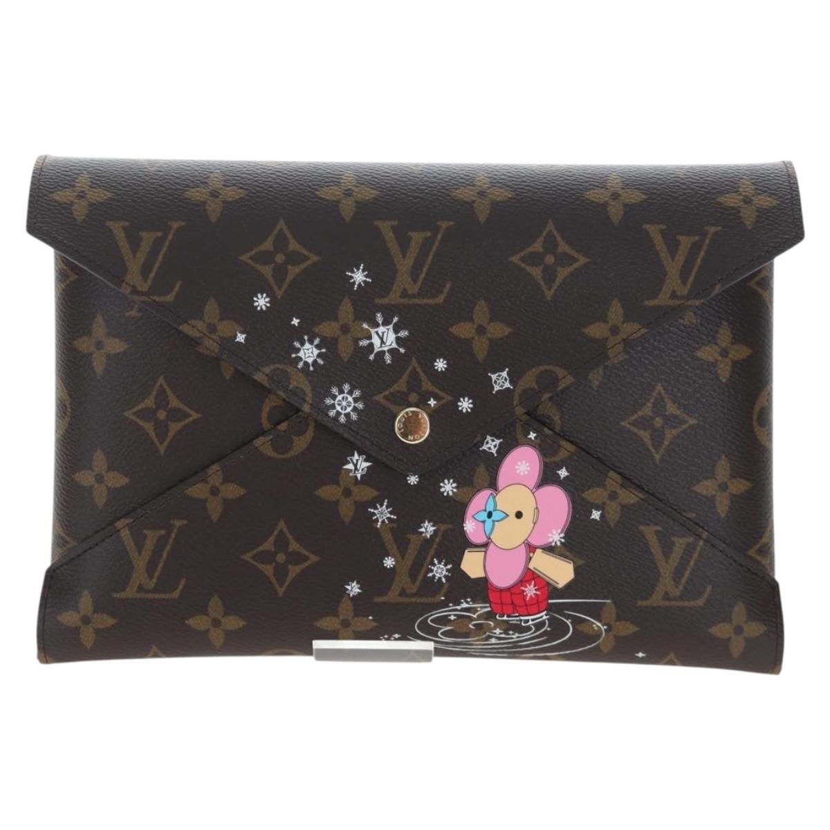 LOUIS VUITTON Monogram Vivienne Pochette Kirigami Bag M82655 LV Auth gh2357SAM
