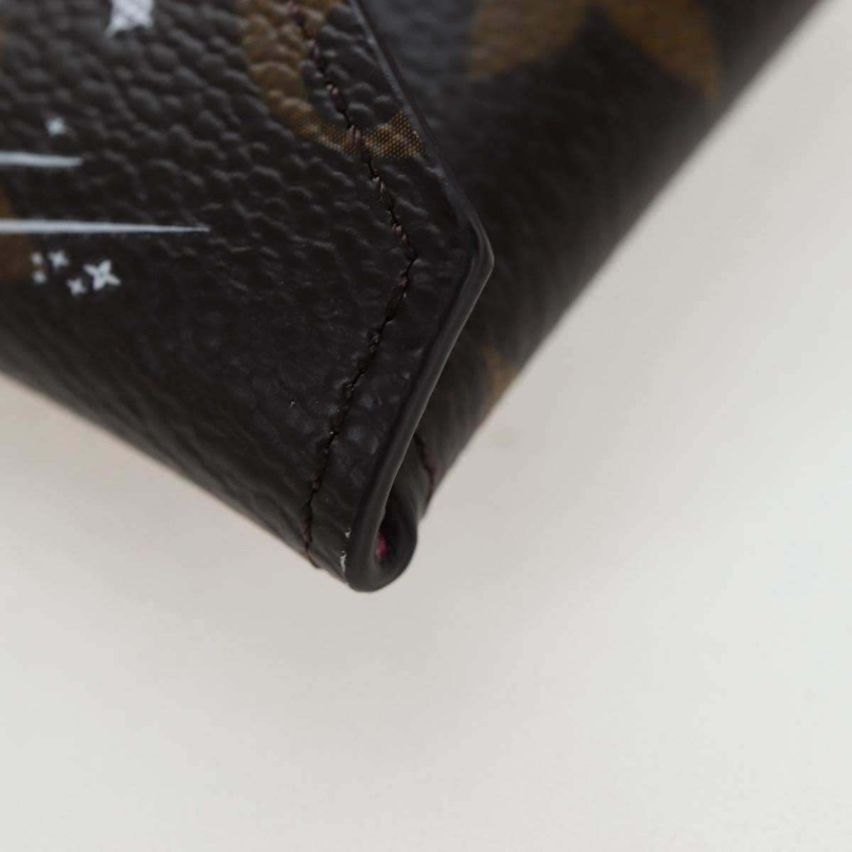 LOUIS VUITTON Monogram Vivienne Pochette Kirigami Bag M82655 LV Auth gh2357SAM