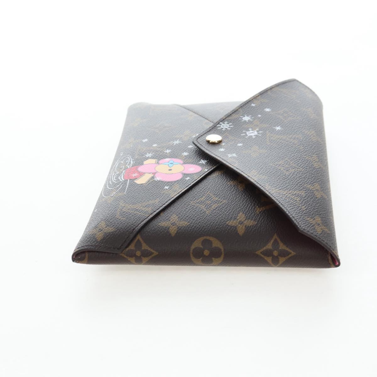 LOUIS VUITTON Monogram Vivienne Pochette Kirigami Bag M82655 LV Auth gh2357SAM