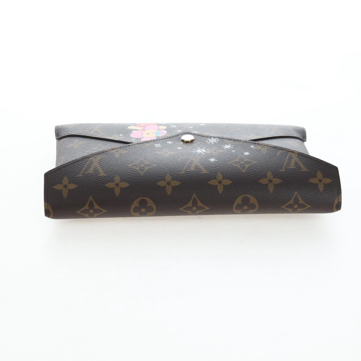 LOUIS VUITTON Monogram Vivienne Pochette Kirigami Bag M82655 LV Auth gh2357SAM