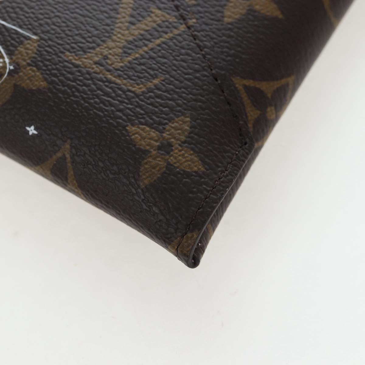 LOUIS VUITTON Monogram Vivienne Pochette Kirigami Bag M82655 LV Auth gh2357SAM