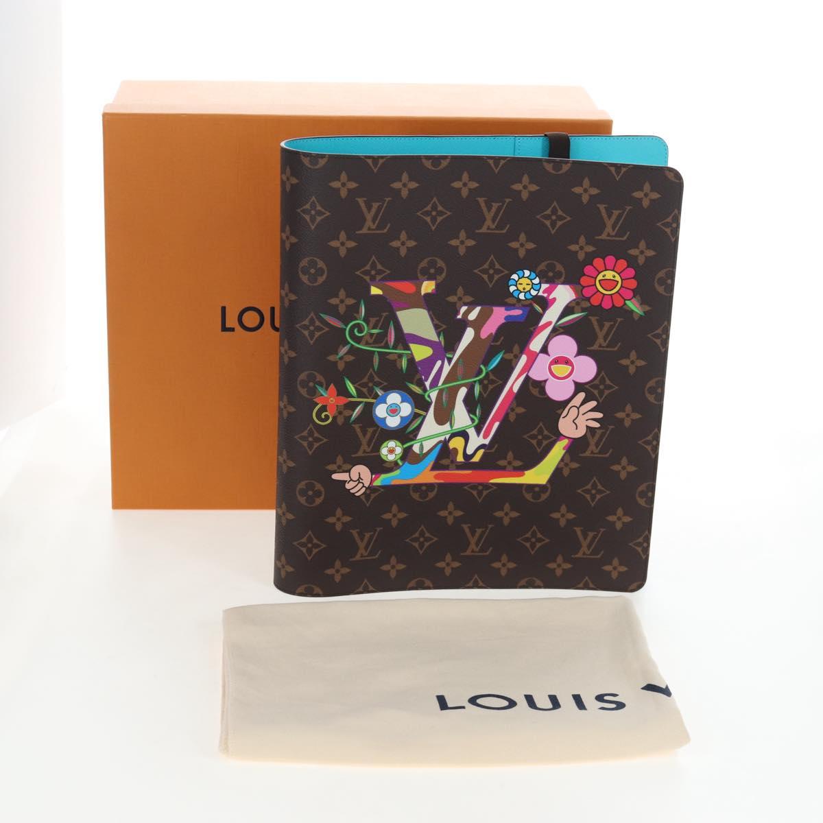LOUIS VUITTON x TM Monogram Binder Super Flat GI1569 LV Auth gh2367SAM