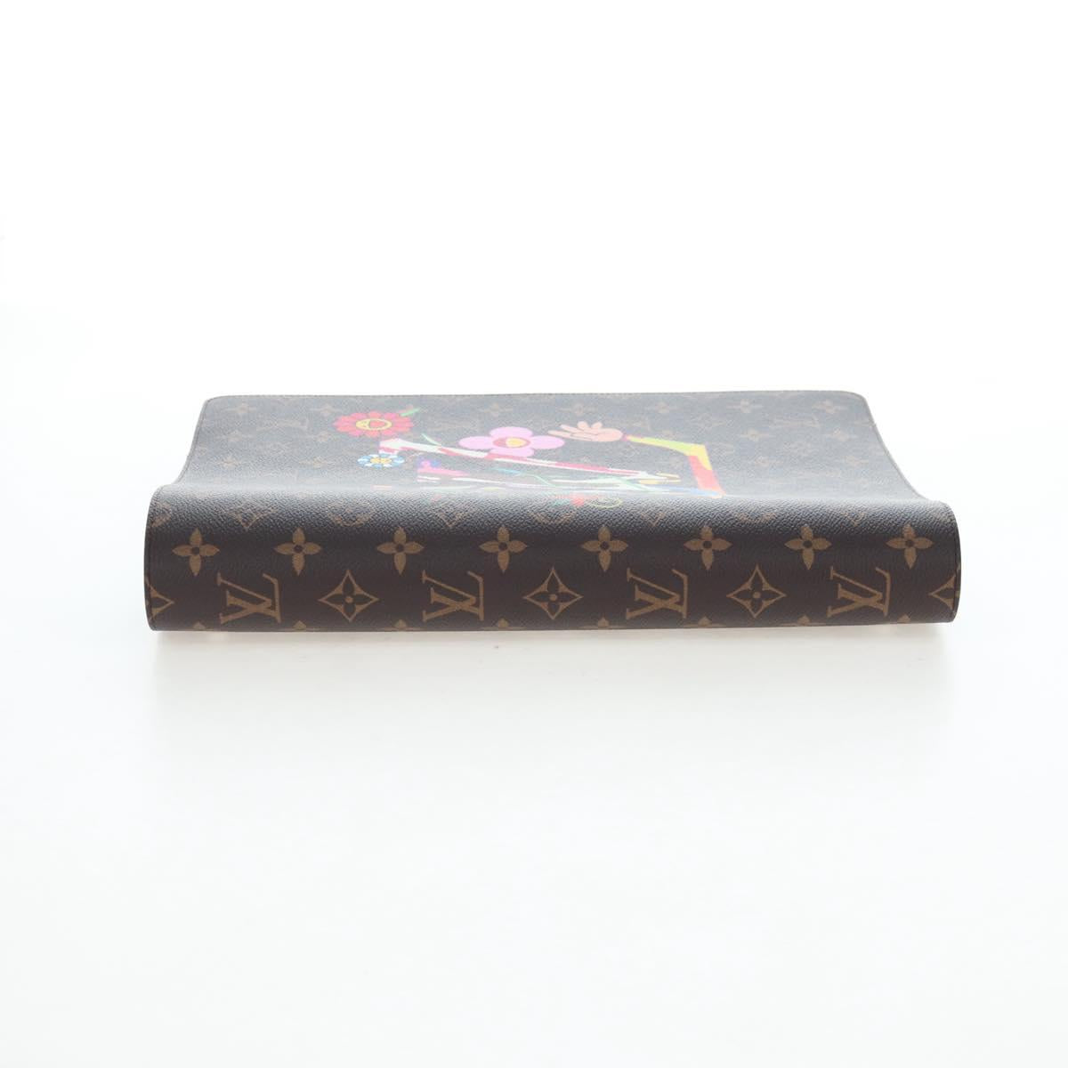 LOUIS VUITTON x TM Monogram Binder Super Flat GI1569 LV Auth gh2367SAM