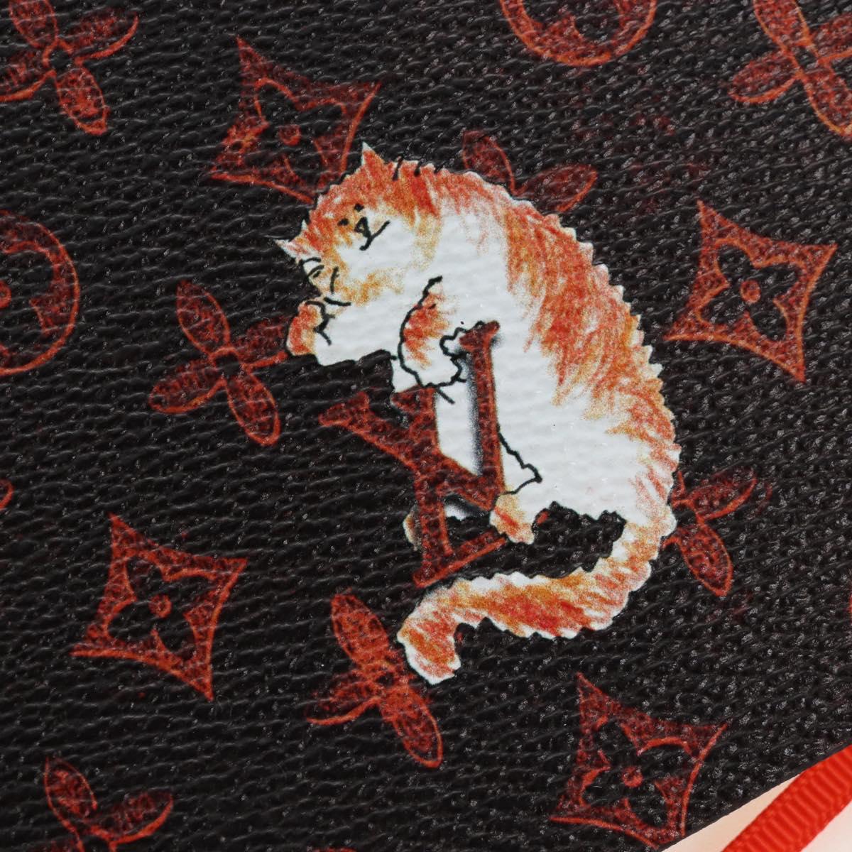 LOUIS VUITTON Catgram Notebook Kai Eclamance GI0358 LV Auth gh2372