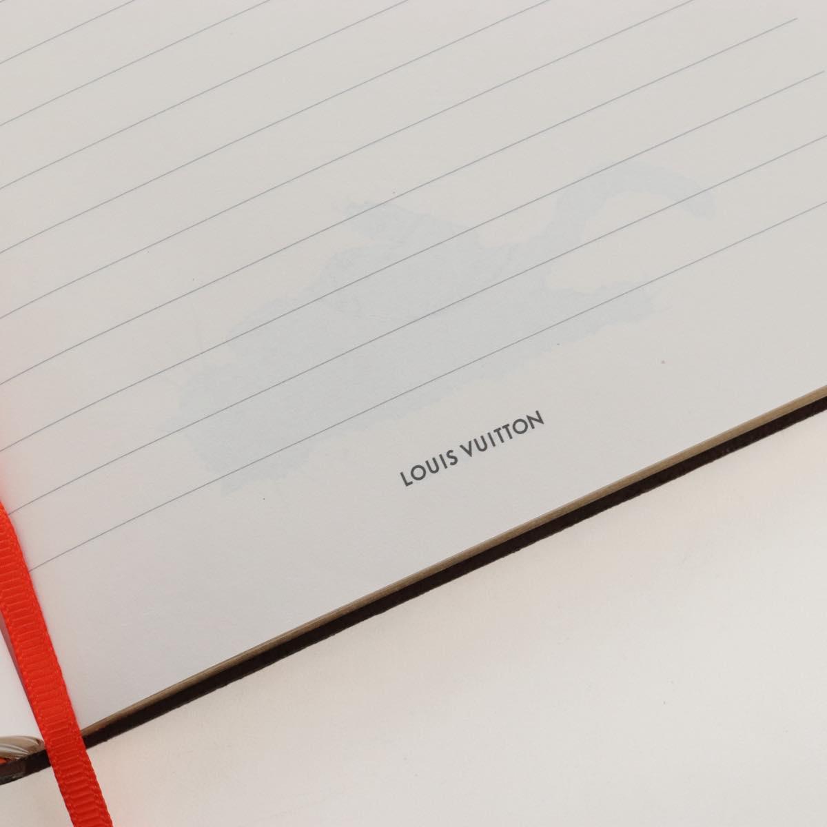 LOUIS VUITTON Catgram Notebook Kai Eclamance GI0358 LV Auth gh2372