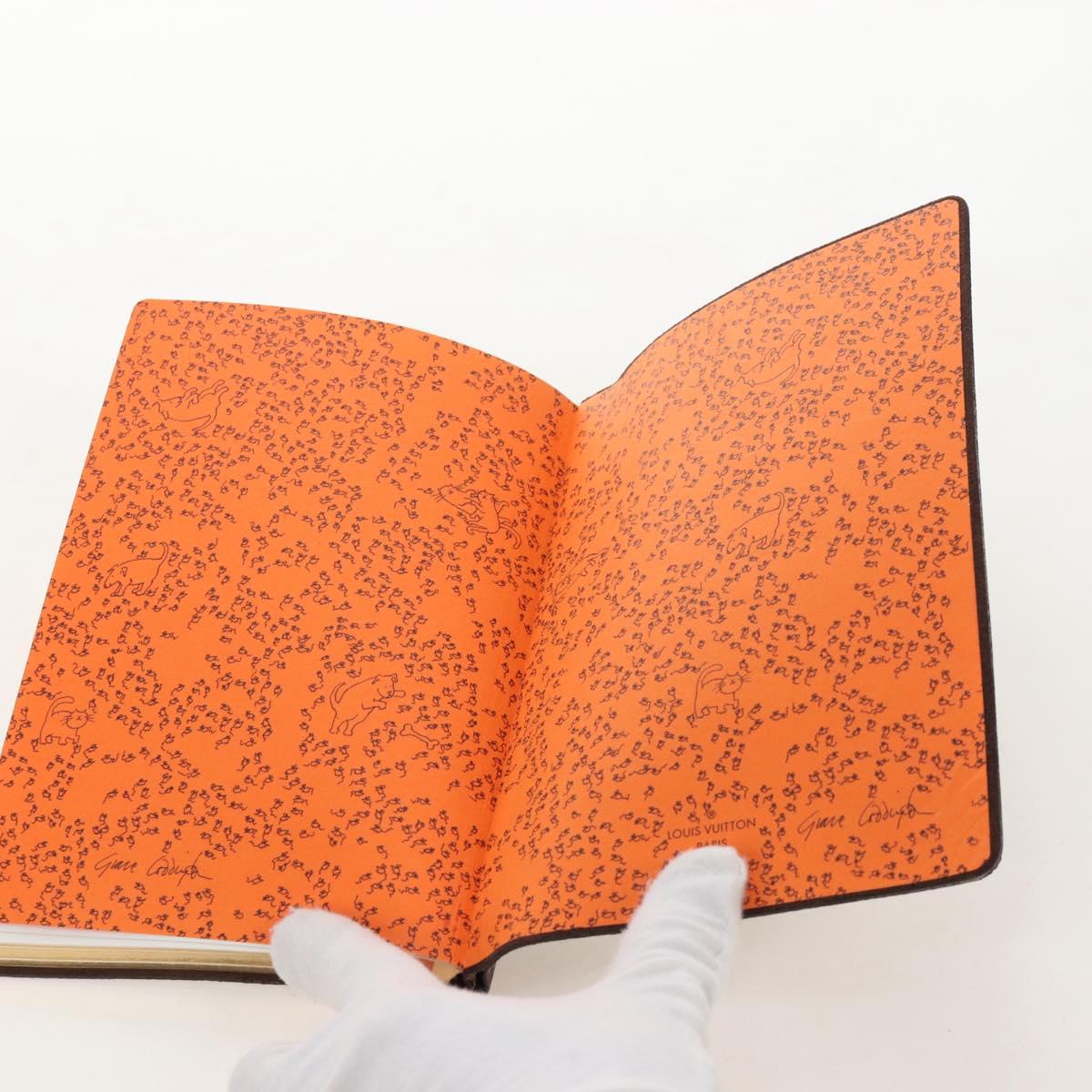 LOUIS VUITTON Catgram Notebook Kai Eclamance GI0358 LV Auth gh2372