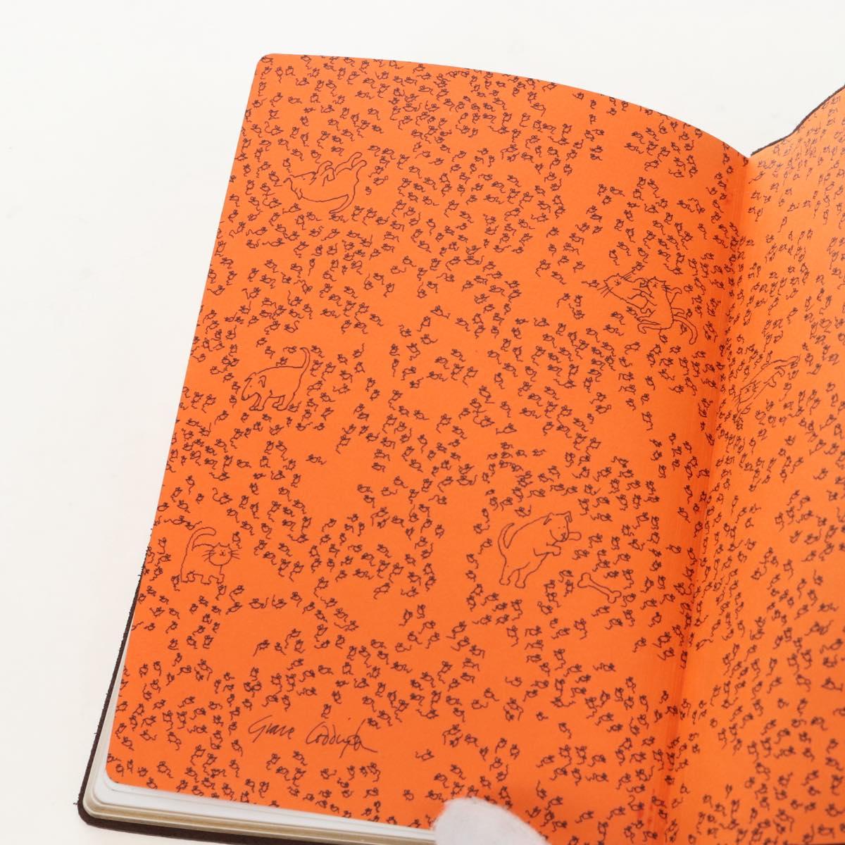 LOUIS VUITTON Catgram Notebook Kai Eclamance GI0358 LV Auth gh2372