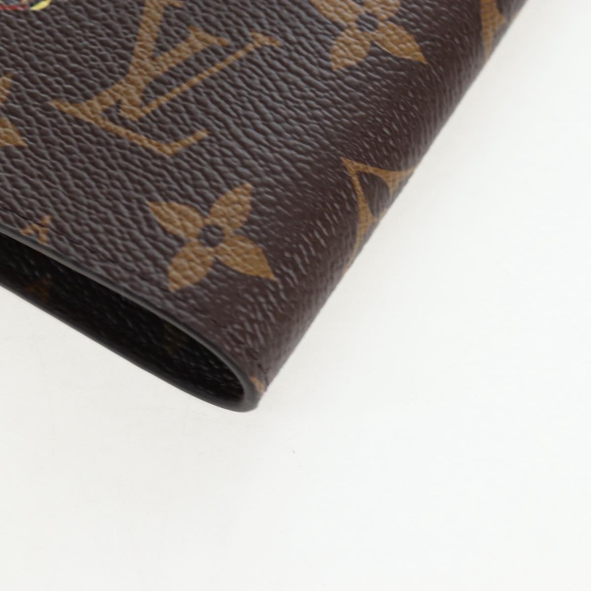 LOUIS VUITTON Monogram Vivienne Notebook Cover MM GI1464 LV Auth gh2373M