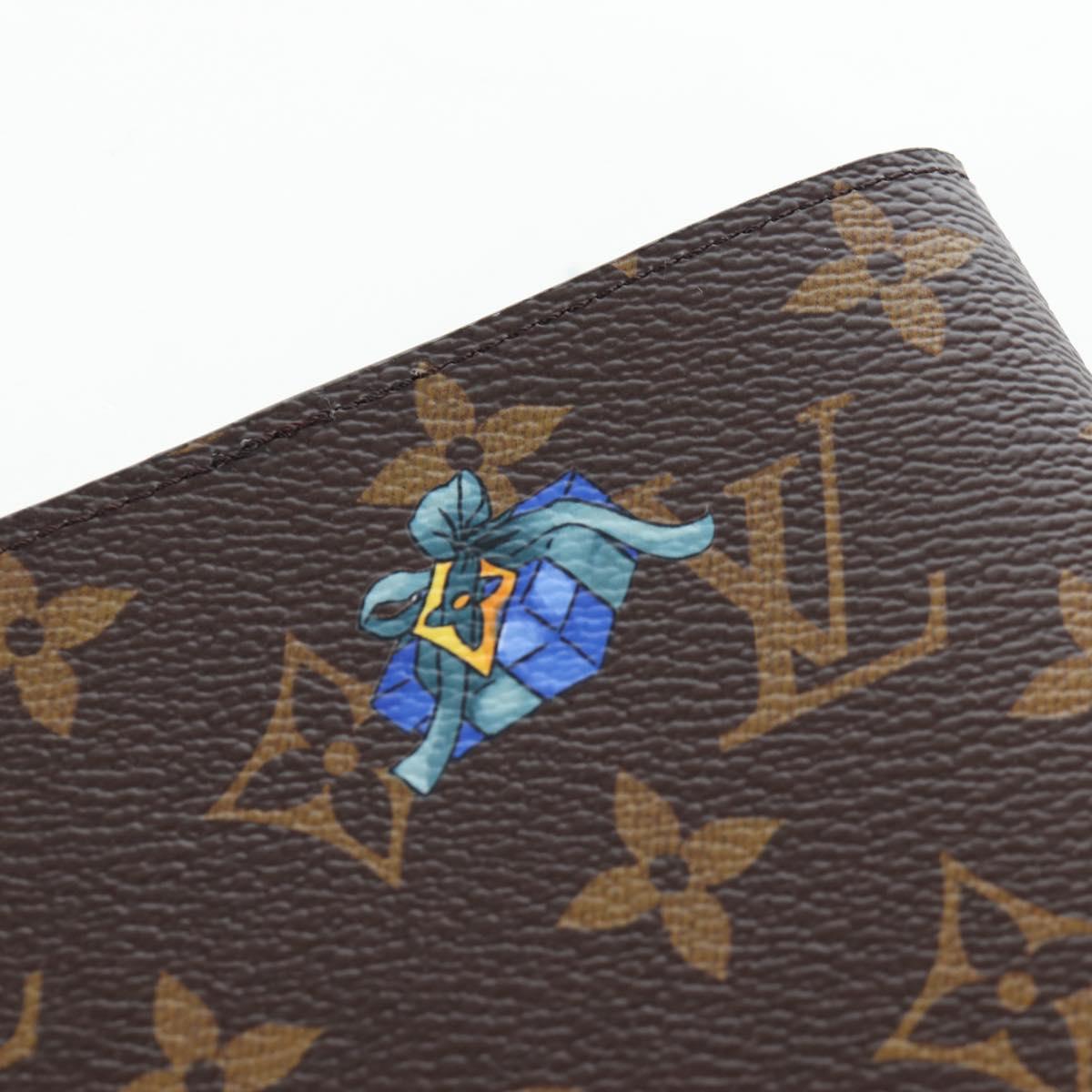 LOUIS VUITTON Monogram Vivienne Notebook Cover MM GI1464 LV Auth gh2373M