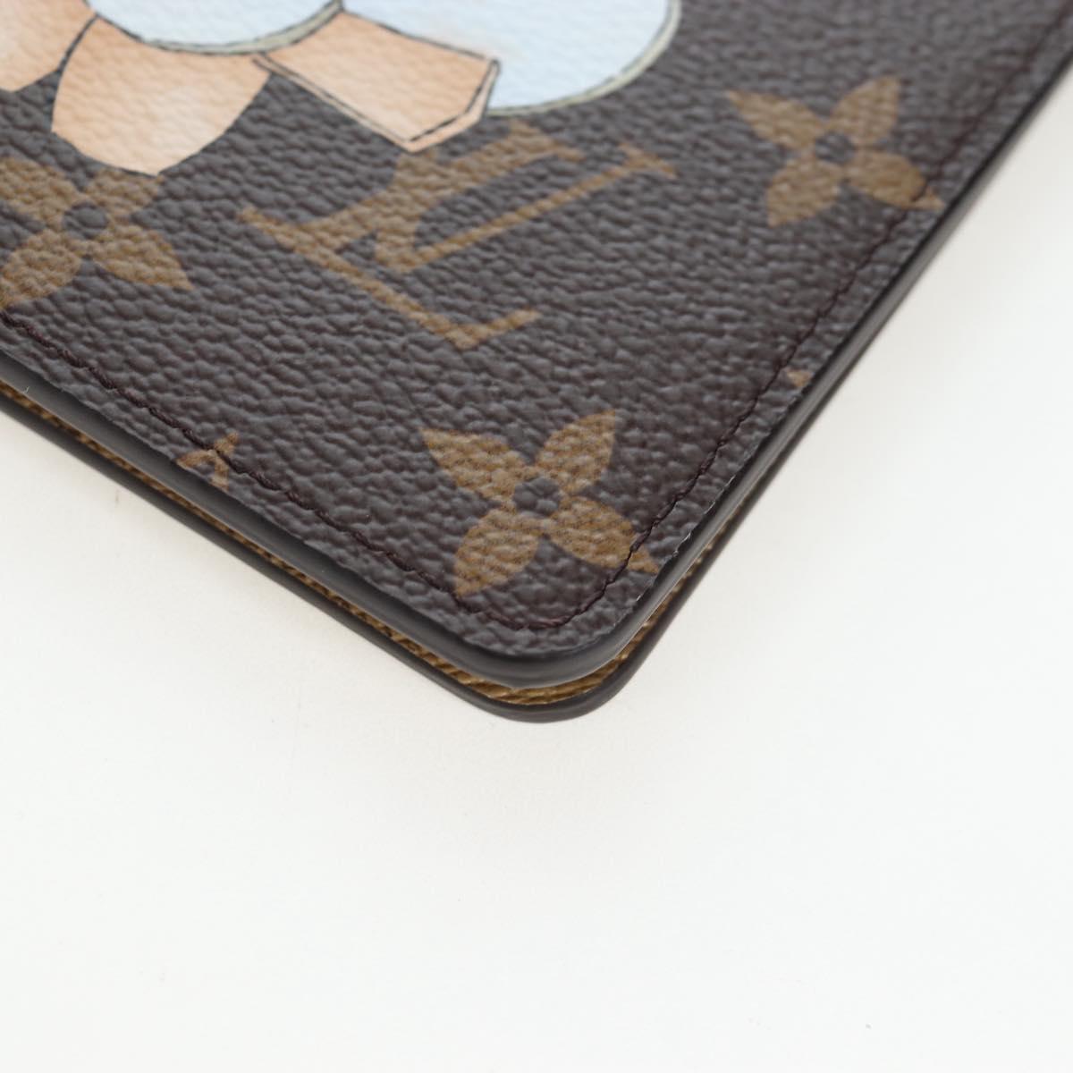 LOUIS VUITTON Monogram Vivienne Notebook Cover MM GI1464 LV Auth gh2373M