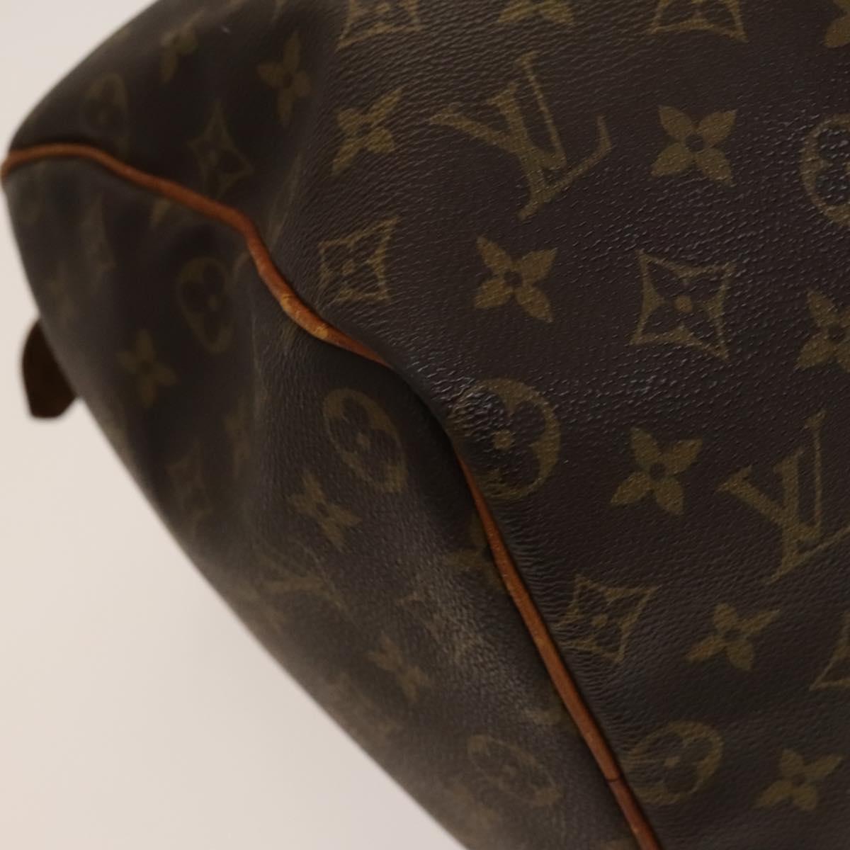 LOUIS VUITTON Monogram Speedy 40 Hand Bag M41522 LV Auth gh238