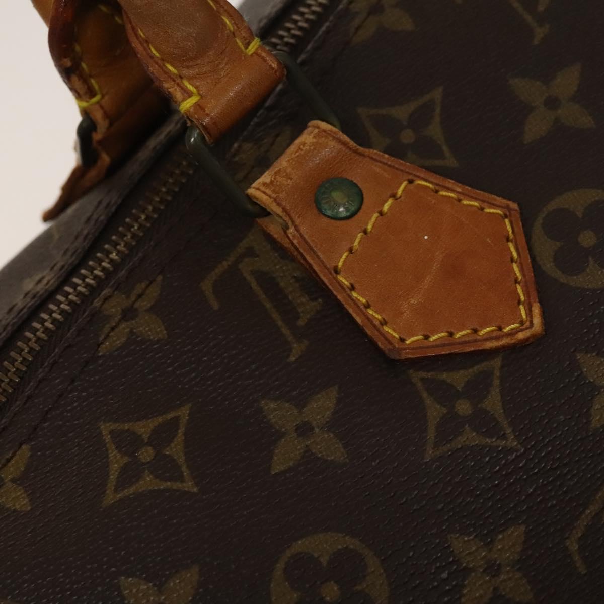LOUIS VUITTON Monogram Speedy 40 Hand Bag M41522 LV Auth gh238