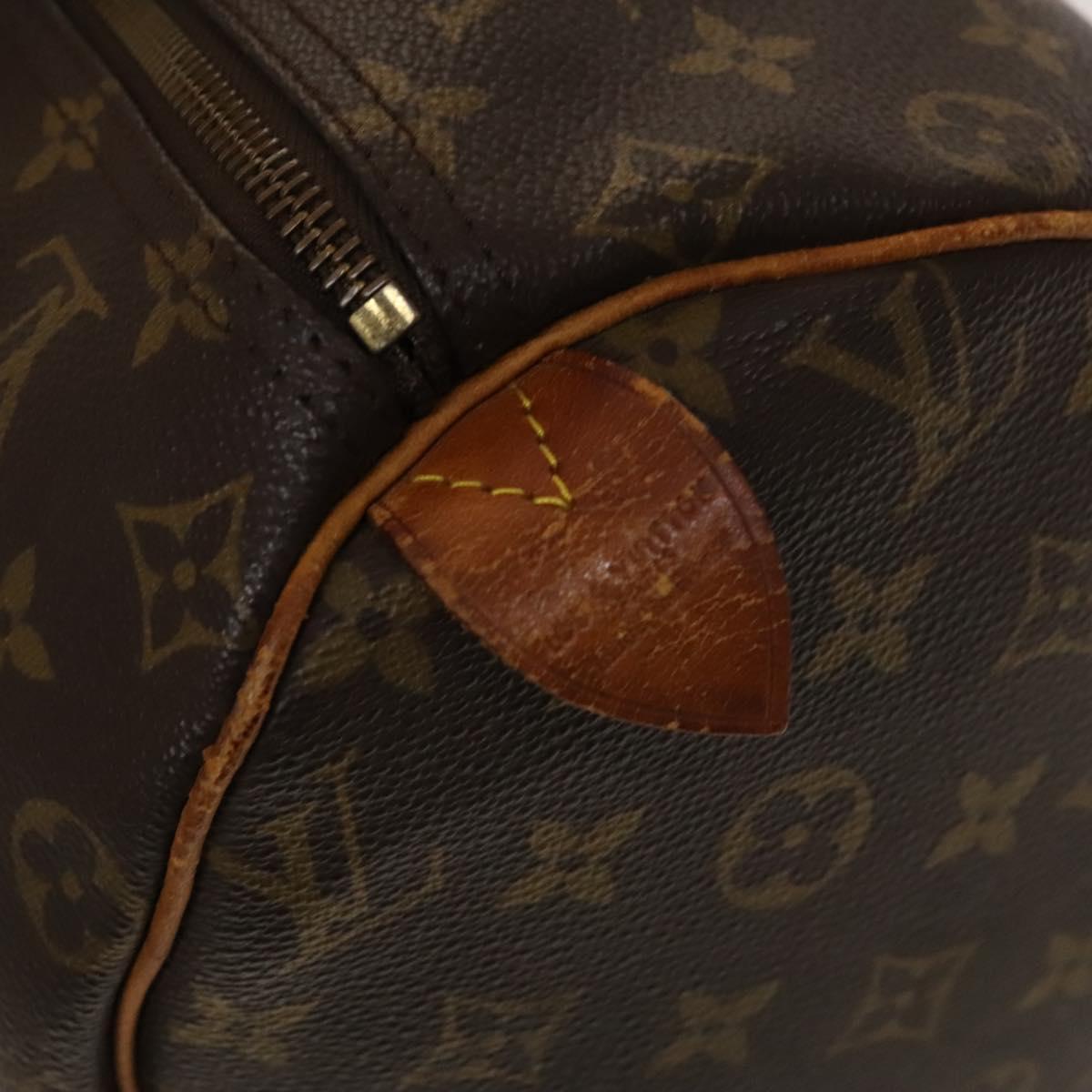 LOUIS VUITTON Monogram Speedy 40 Hand Bag M41522 LV Auth gh238
