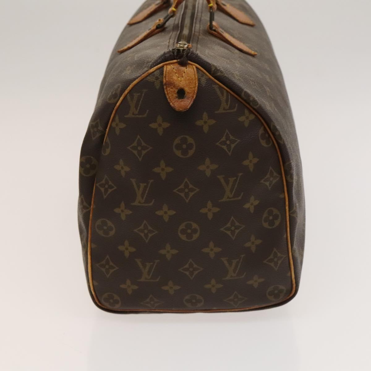 LOUIS VUITTON Monogram Speedy 40 Hand Bag M41522 LV Auth gh238
