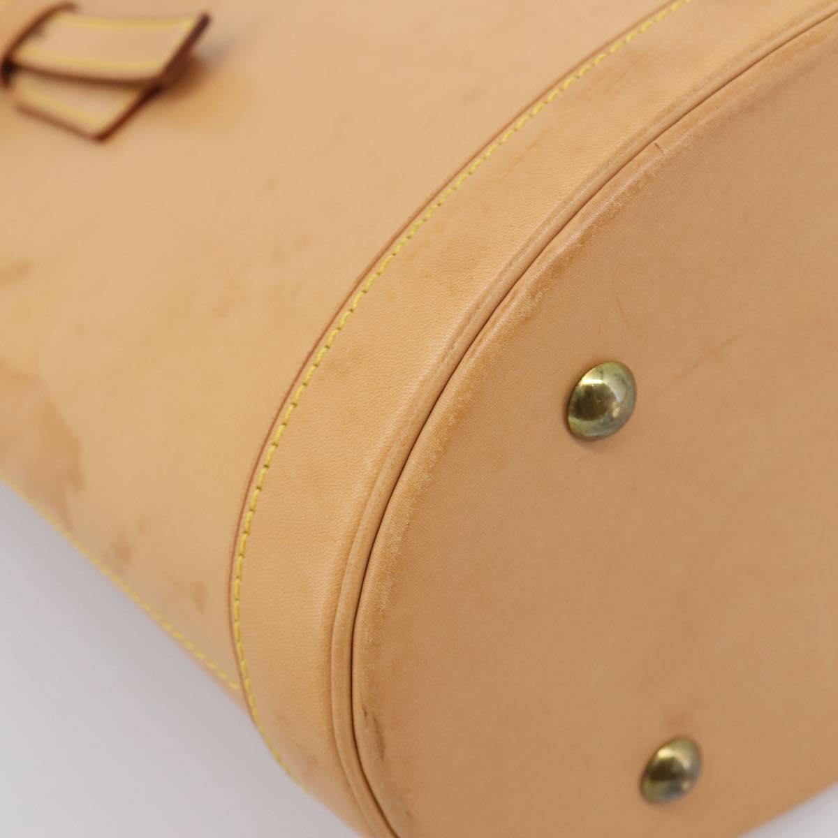 LOUIS VUITTON Nomad Bucket PM Shoulder Bag Beige M85001 LV Auth gh2389V