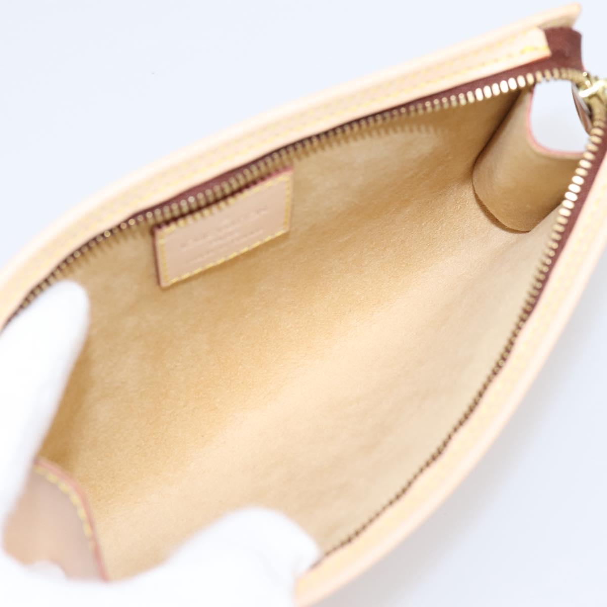 LOUIS VUITTON Nomad Bucket PM Shoulder Bag Beige M85001 LV Auth gh2389V