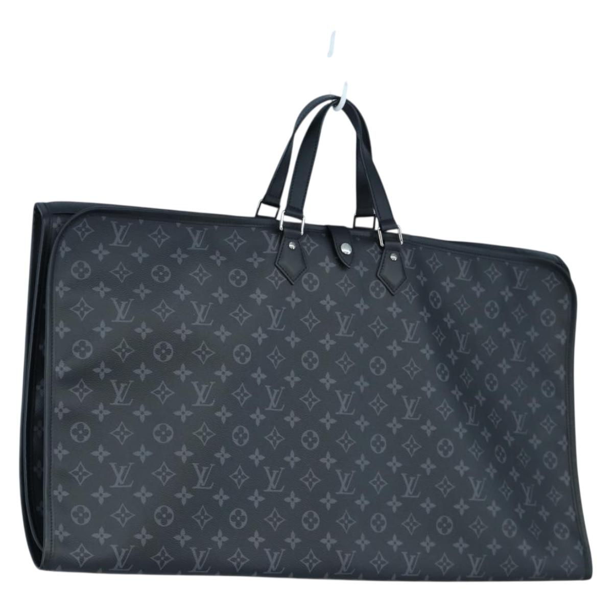 LOUIS VUITTON Monogram Eclipse Porto Abi 1 Garment Cover M43686 Auth gh2411SAV