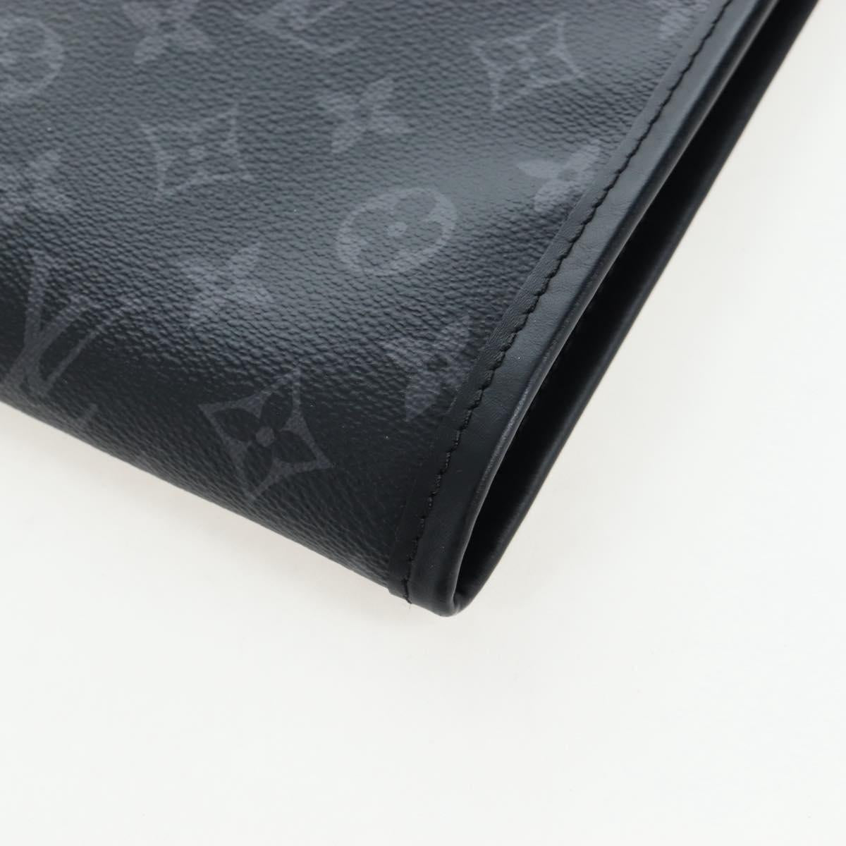 LOUIS VUITTON Monogram Eclipse Porto Abi 1 Garment Cover M43686 Auth gh2411SAV