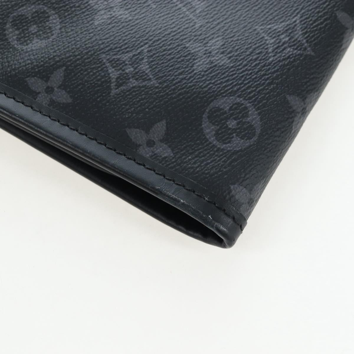 LOUIS VUITTON Monogram Eclipse Porto Abi 1 Garment Cover M43686 Auth gh2411SAV