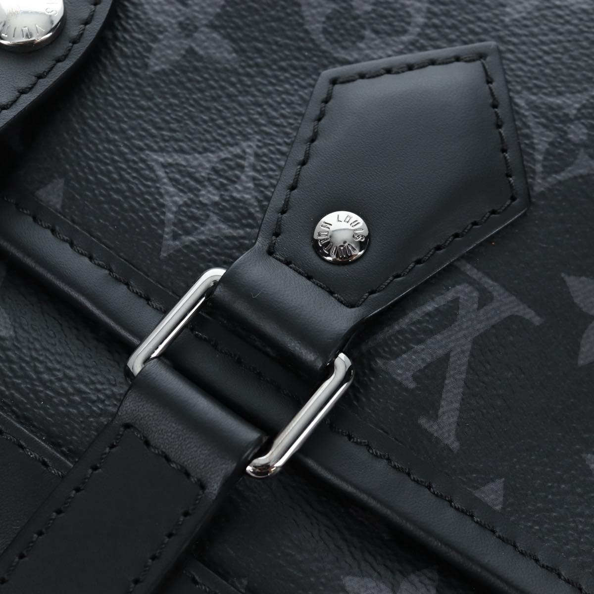 LOUIS VUITTON Monogram Eclipse Porto Abi 1 Garment Cover M43686 Auth gh2411SAV