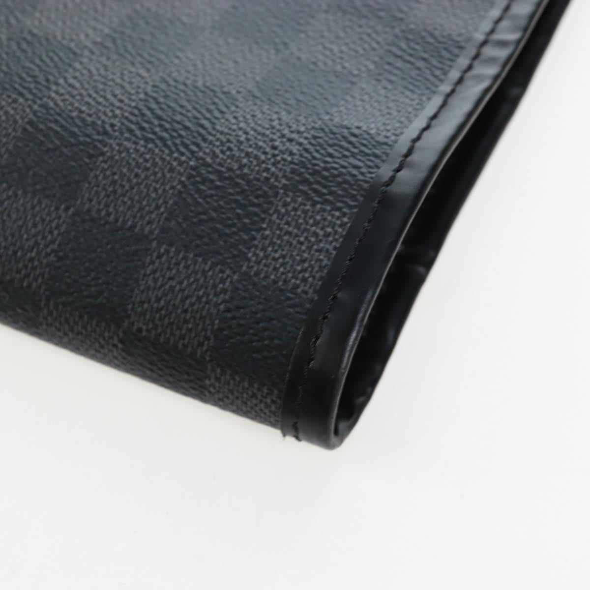 LOUIS VUITTON Damier Graphite Porto Abi Garment Cover N48230 LV Auth gh2412V
