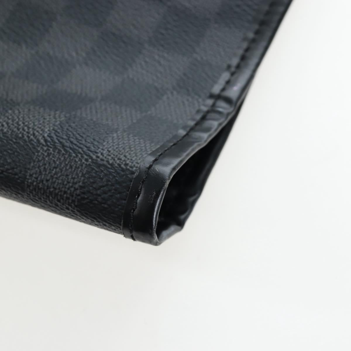 LOUIS VUITTON Damier Graphite Porto Abi Garment Cover N48230 LV Auth gh2412V