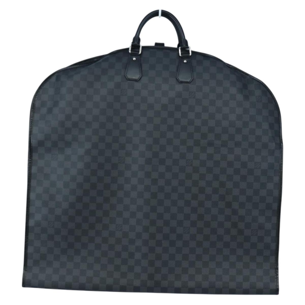 LOUIS VUITTON Damier Graphite Porto Abi Garment Cover N48230 LV Auth gh2412V