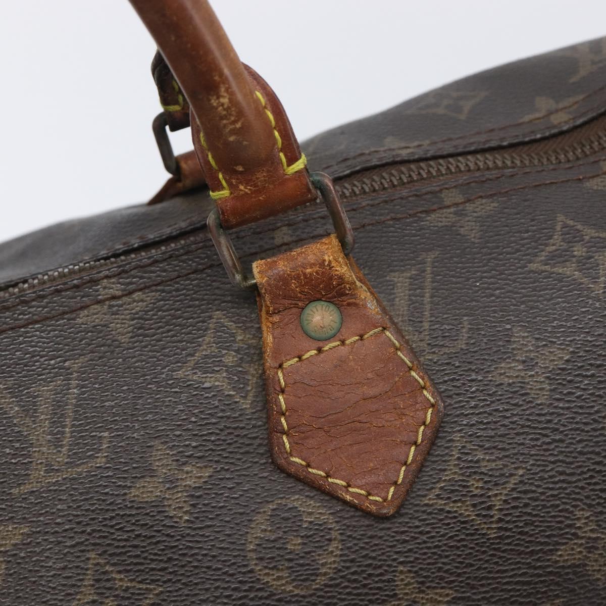 LOUIS VUITTON Monogram Speedy 40 Hand Bag M41522 LV Auth gh2440