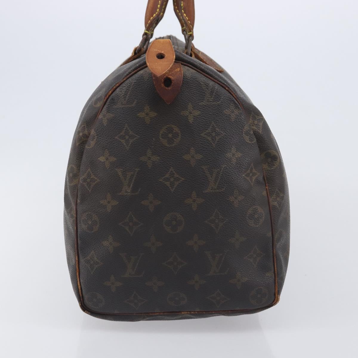 LOUIS VUITTON Monogram Speedy 40 Hand Bag M41522 LV Auth gh2440