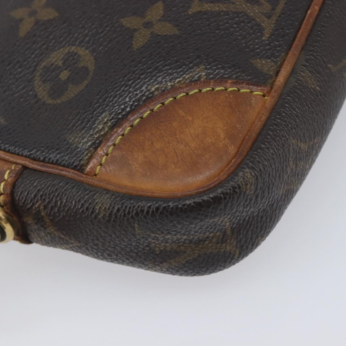 LOUIS VUITTON Monogram Marly Dragonne PM Clutch Bag M51827 LV Auth gh2445
