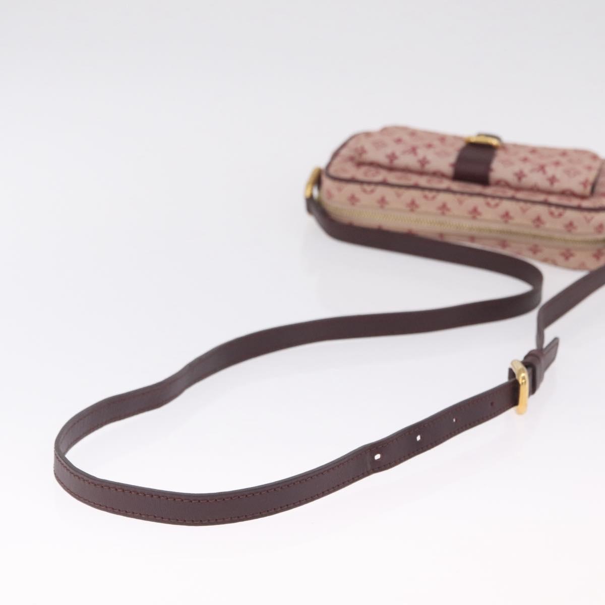 LOUIS VUITTON Monogram Mini Juliet MM Shoulder Bag Red M92219 LV Auth gh2452
