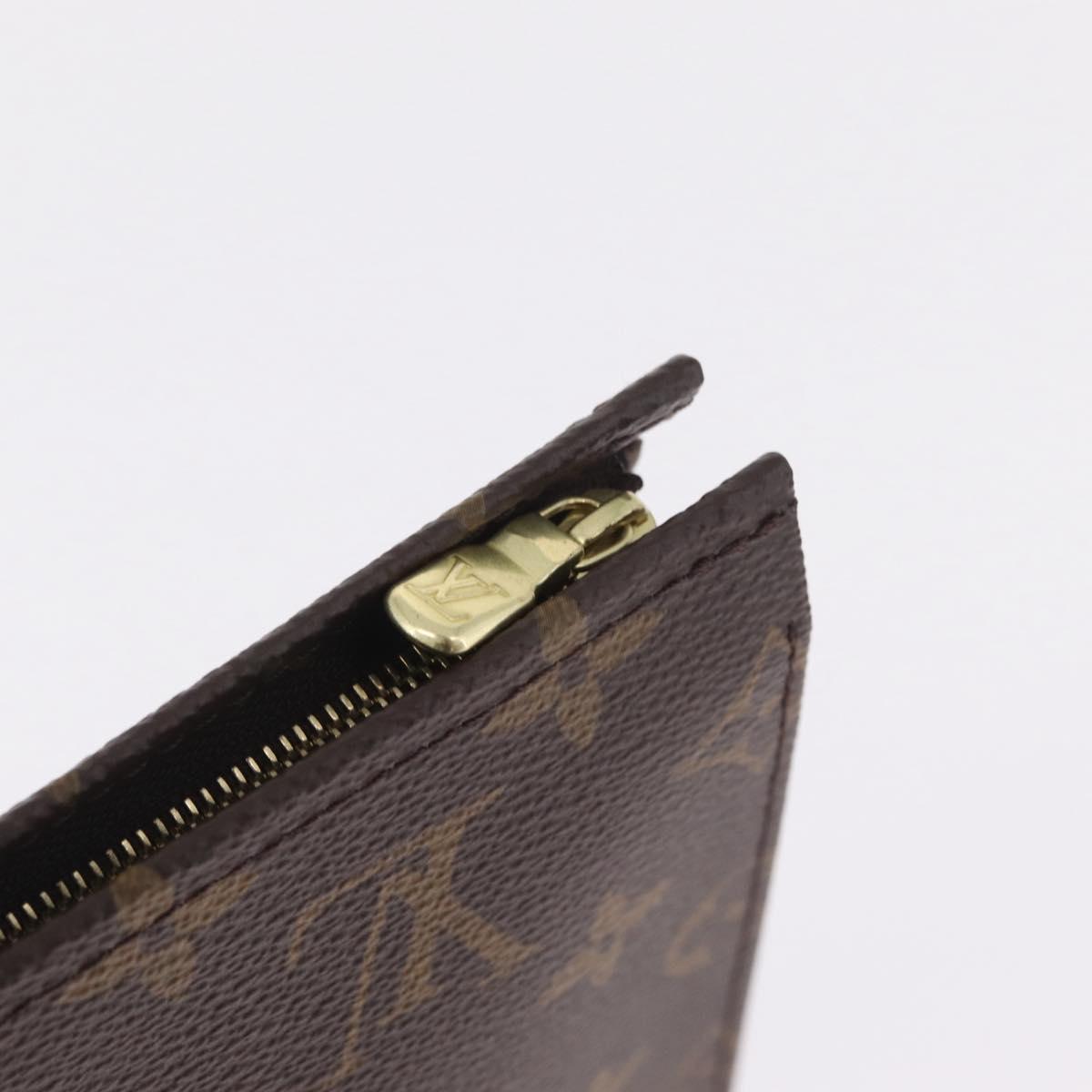 LOUIS VUITTON Monogram Trio Posh Toilette Clutch Bag M47195 LV Auth gh2459SAM