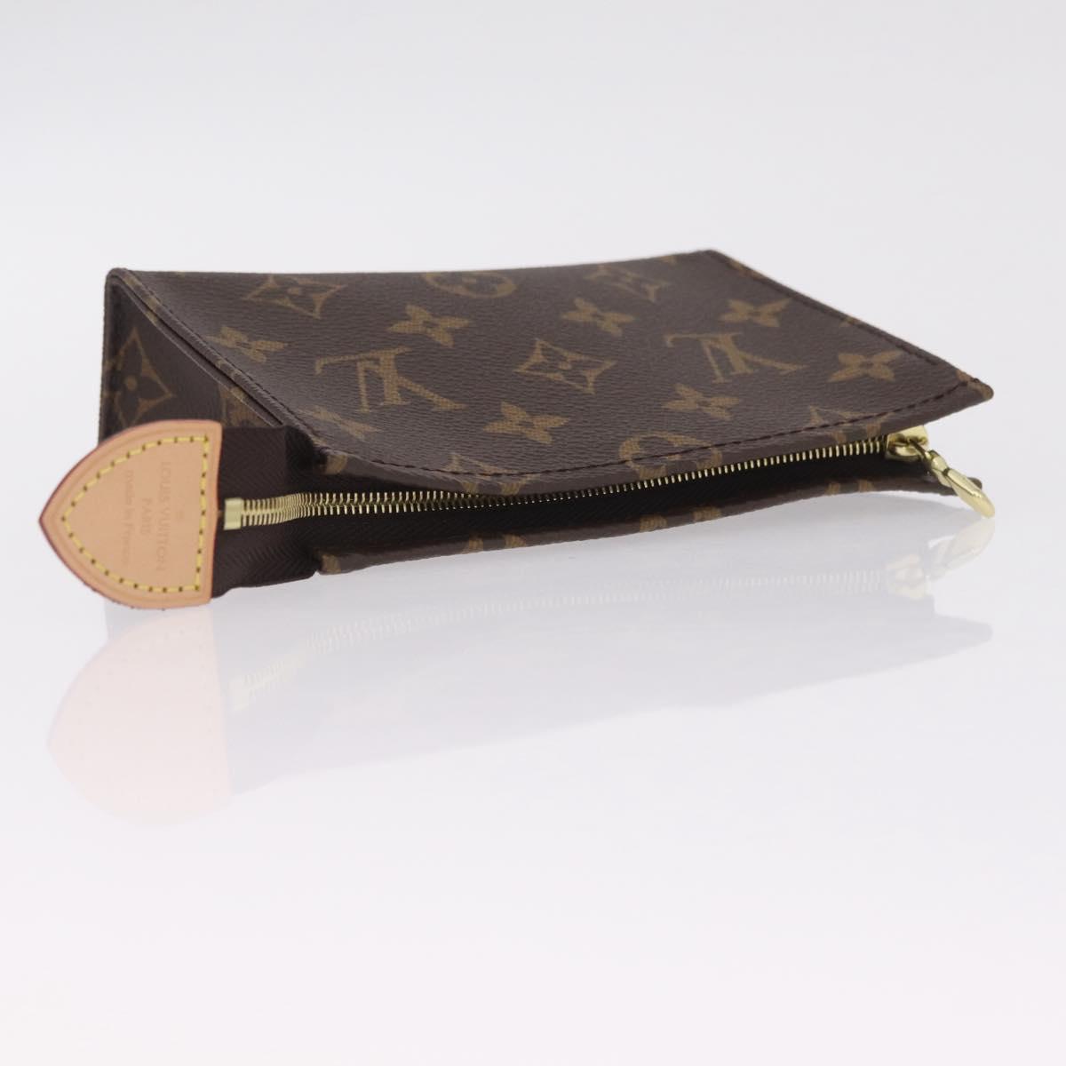 LOUIS VUITTON Monogram Trio Posh Toilette Clutch Bag M47195 LV Auth gh2459SAM