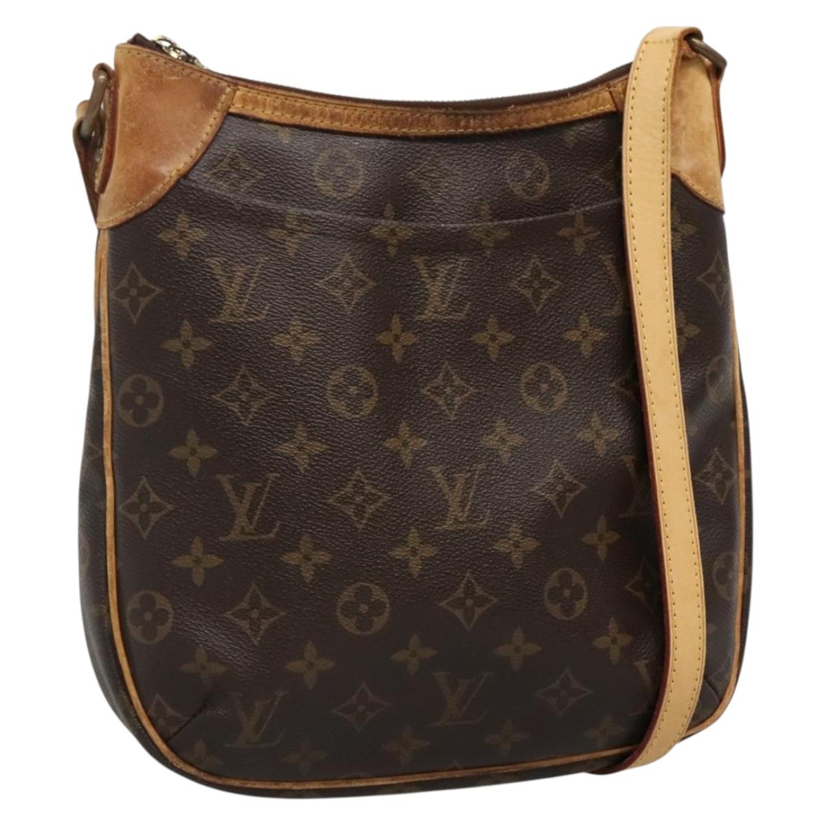 LOUIS VUITTON Monogram Odeon PM Shoulder Bag M56390 LV Auth gh276