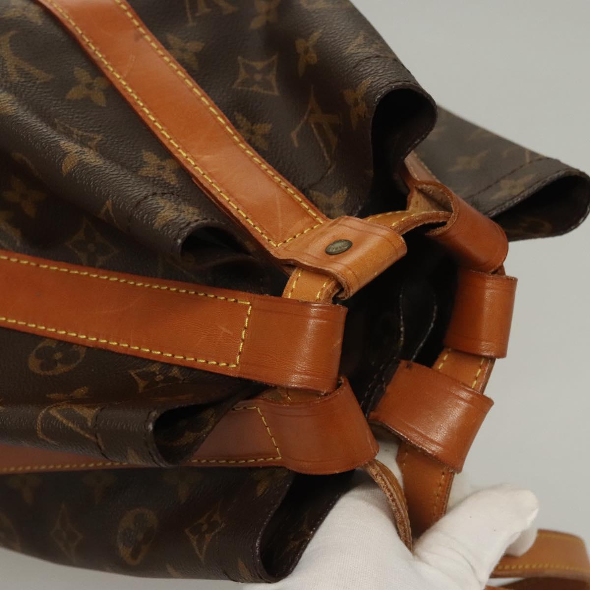 LOUIS VUITTON Monogram Randonnee GM Shoulder Bag M42244 LV Auth gh320