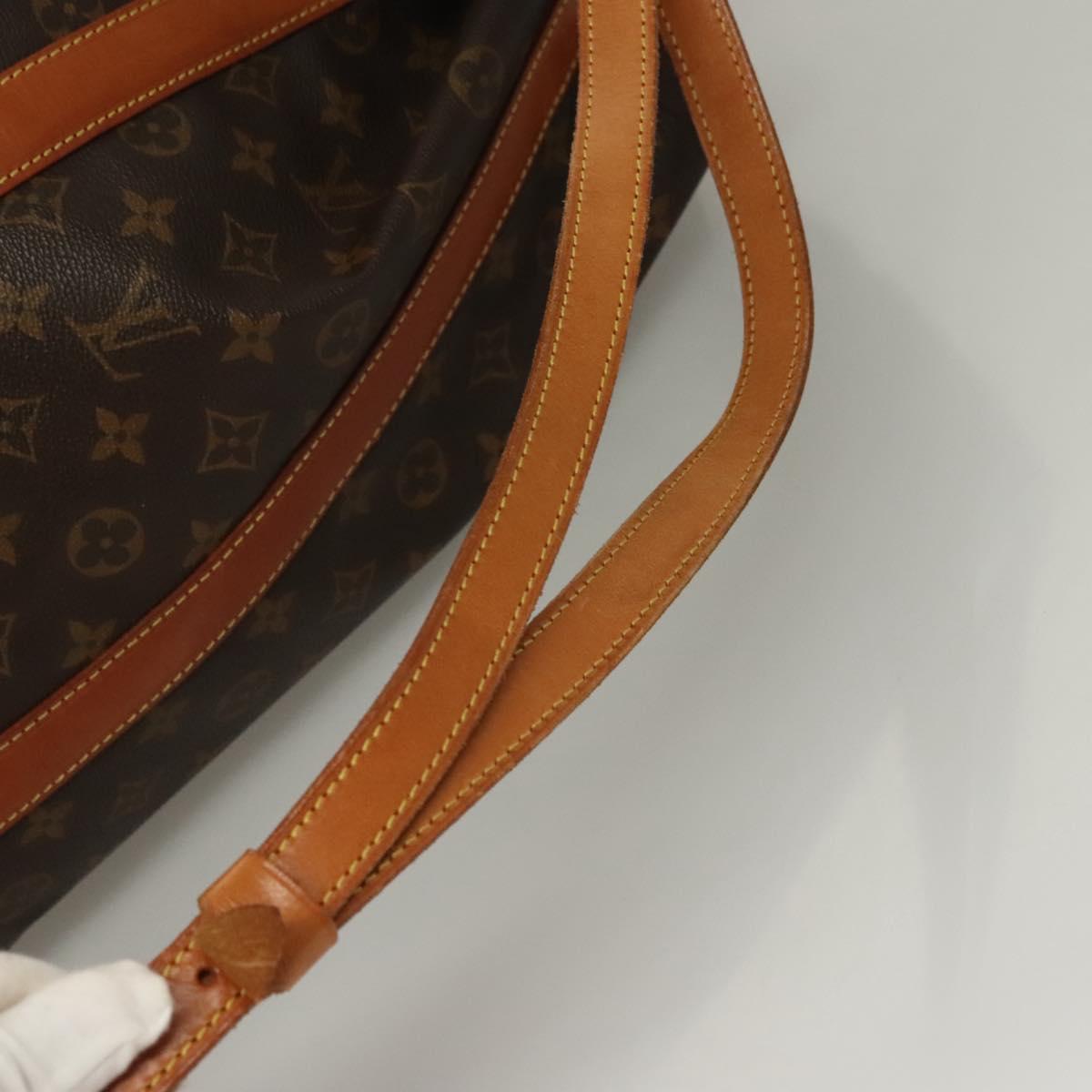 LOUIS VUITTON Monogram Randonnee GM Shoulder Bag M42244 LV Auth gh320