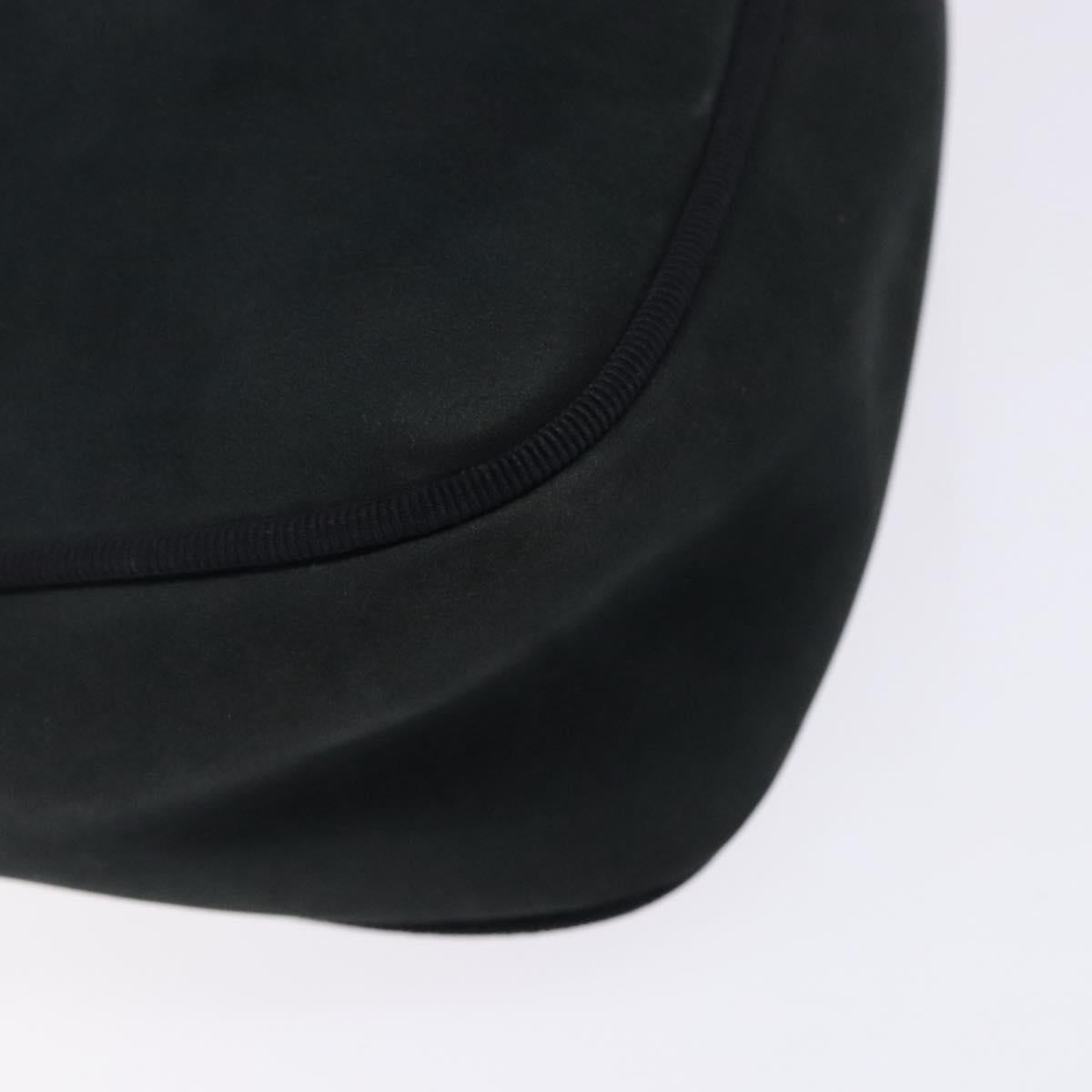 Salvatore Ferragamo Vala Shoulder Bag Suede Navy Gold Auth gh351