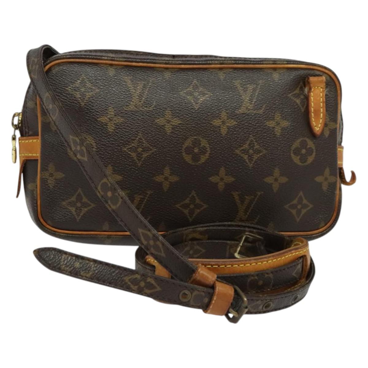 LOUIS VUITTON Monogram Marly Bandouliere Shoulder Bag M51828 LV Auth gh366