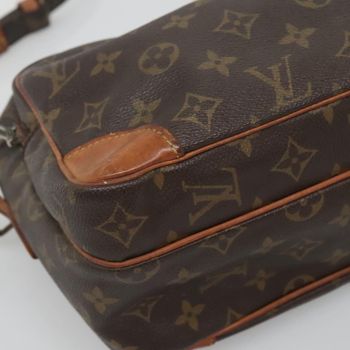 LOUIS VUITTON Monogram Nile Shoulder Bag M45244 LV Auth gh372